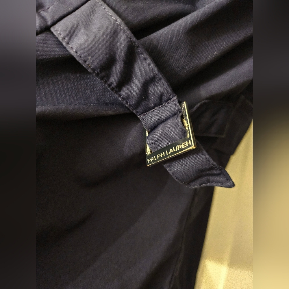 Ralph Lauren Navy Zip-Front Women's Jacket - Picture 5 of 9